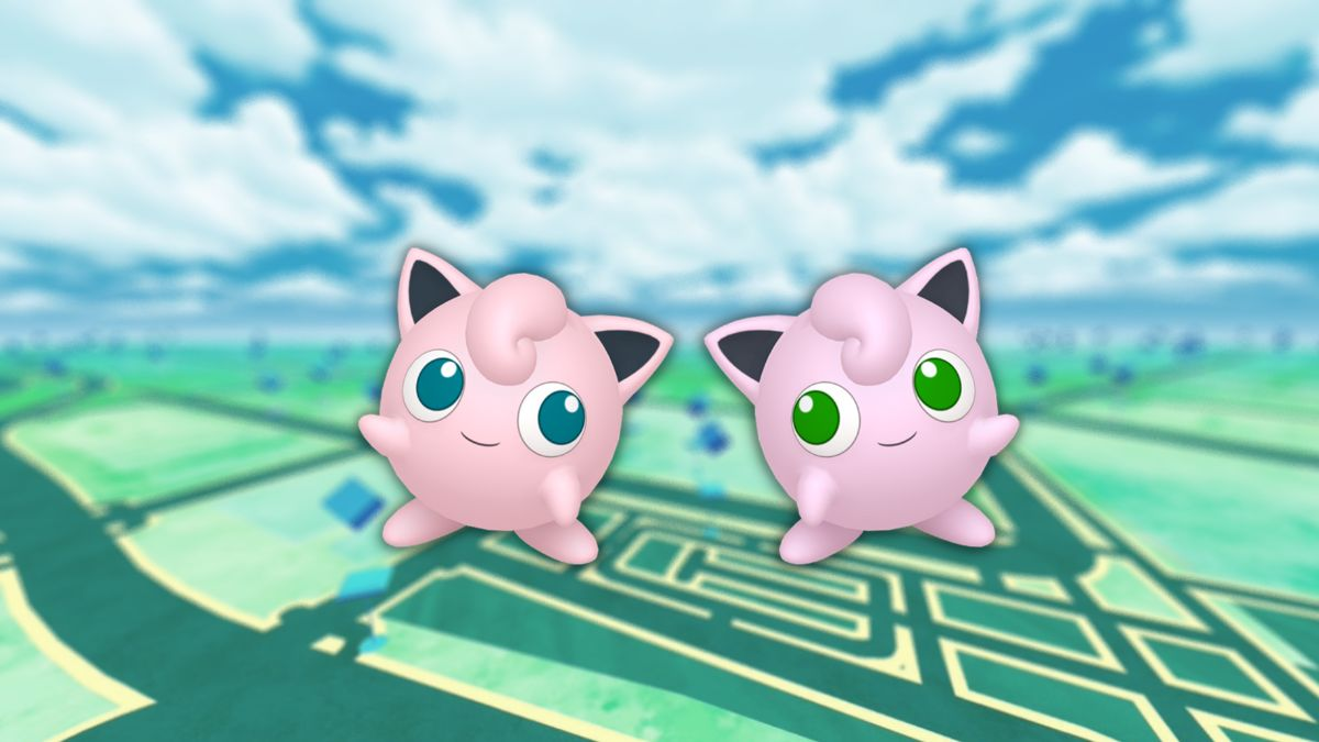 Pokémon GO 2023 年 2 月精選 Pokémon 時段中的 Jigglypuff（閃亮）